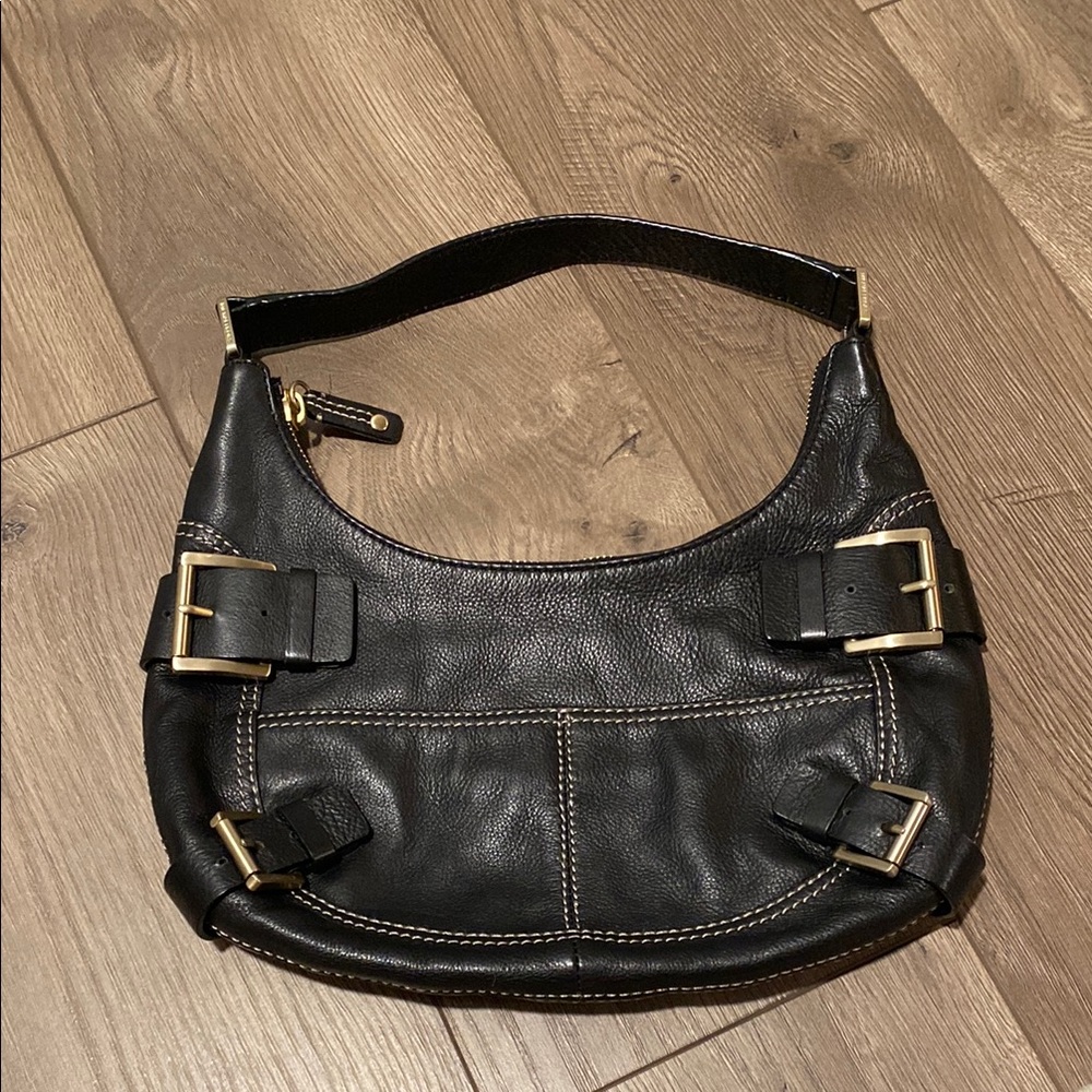 Michael Kohrs Black Leather Women's Bag